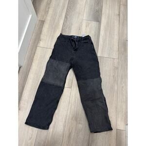 Hollister Black Ultra High rise Dad jeans size 29